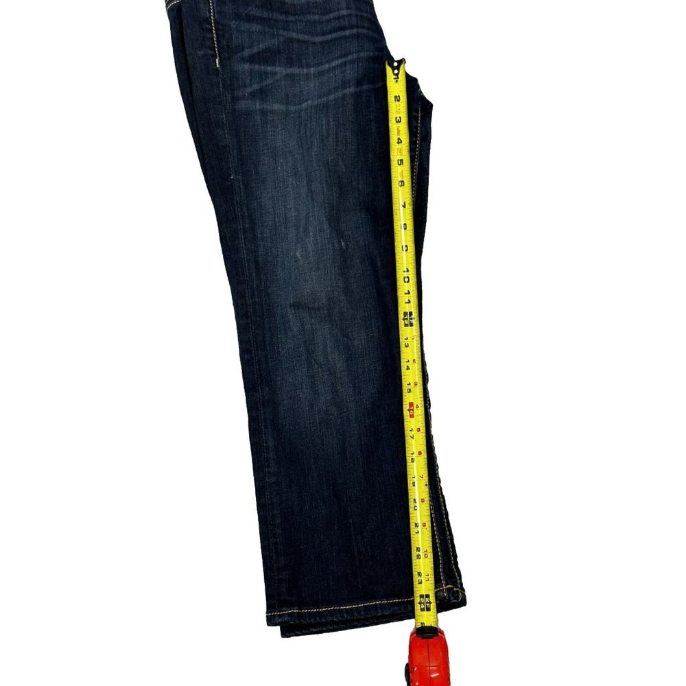 BKE Buckle Womens Jeans Size‎ 29 Denim Payton Dark Wash Bootcut - Picture 8 of 8